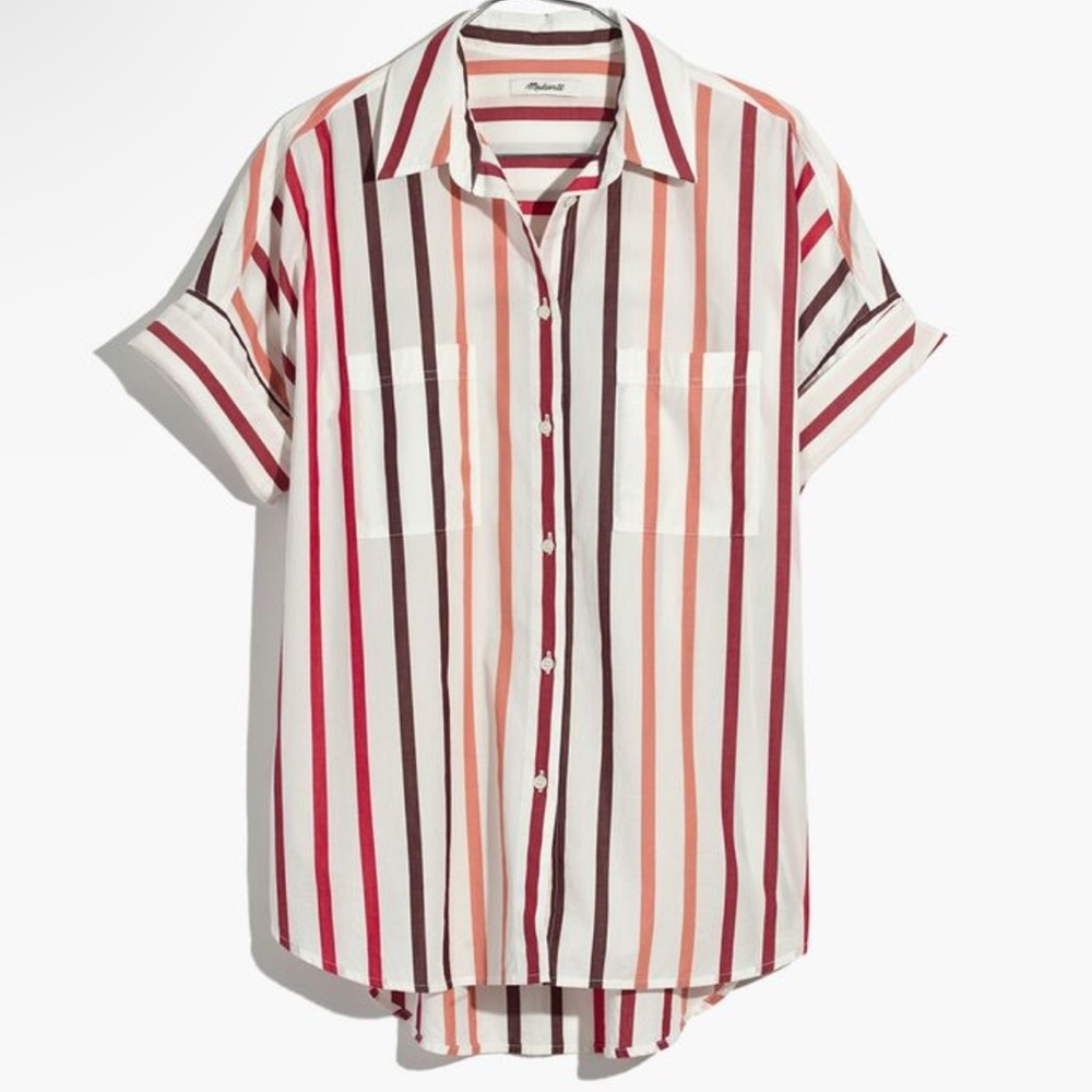Madewell Courier Stripe Top